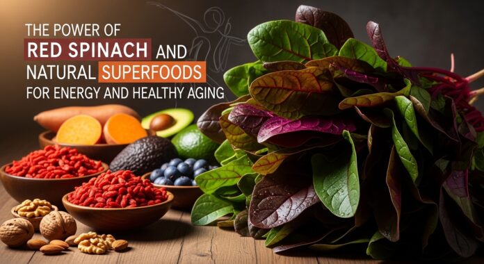 The Power of Red Spinach and Natural Superfoods for Energy and Healthy Aging